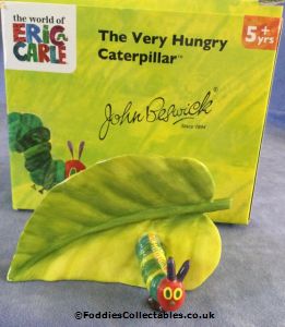 John Beswick The Very Hungry Caterpillar With Leaf quality figurine